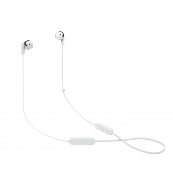JBL Tune 215BT belaidžiai ausinės su kaklo juosta - balta