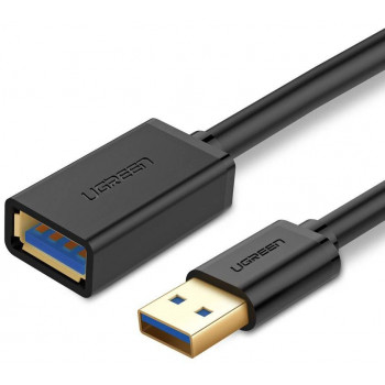 UGREEN USB 3.0 ilginimo laidas 1,5 m, juodas
