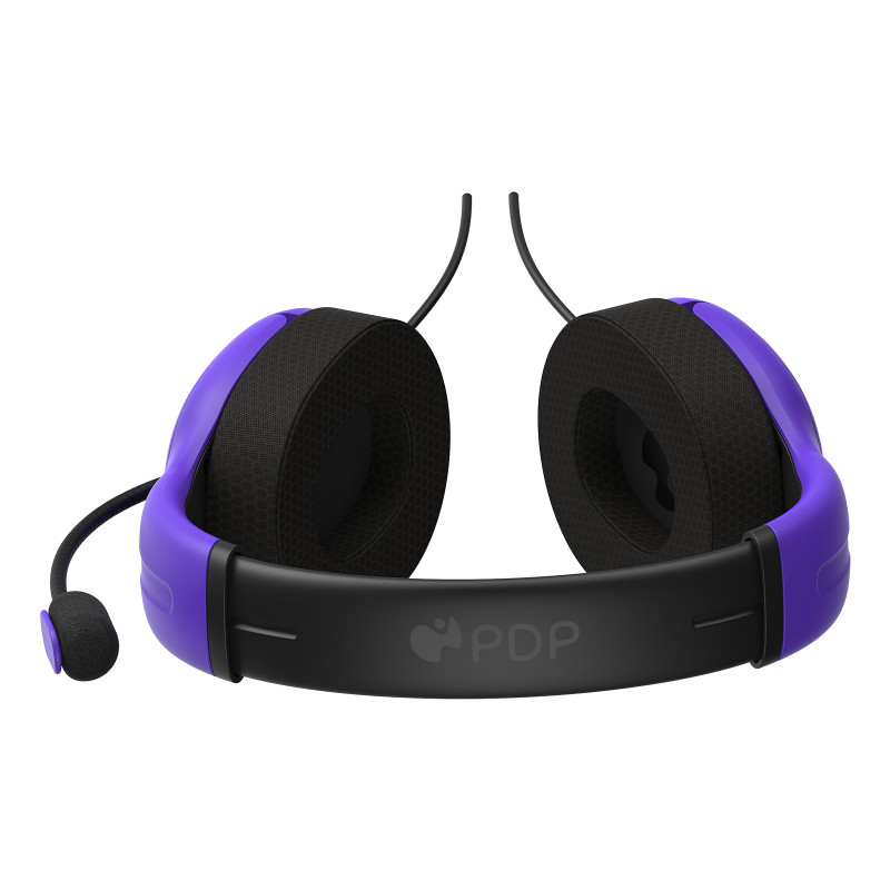 PDP 052-011-ULVI laidinis žaidimų ausinių komplektas, skirtas Xbox One ir Xbox Series X|S – juodos su žaliomis detalėmis