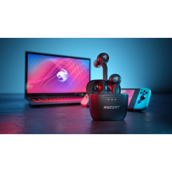 ROCCAT Burst Pro Air belaidė optinė žaidimų pelė, 19K DPI, RGB, Arktinė balta