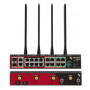 Opengear OM1308-8E-C pramoninis Gigabit PoE+ komutatorius su 8 prievadų serijiniu serveriu, 8x RS-232 (X1/X2 pasirenkama), 8x 10/100/1000BASE-T, 240W PoE biudžetas, DIN bėgis