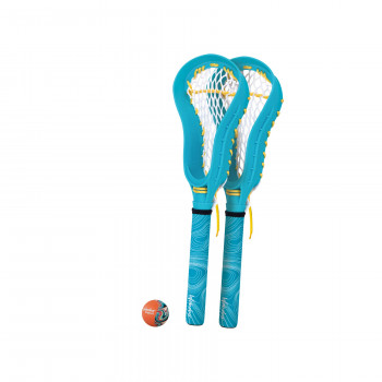 Waboba Mini Lacrosse rinkinys – vandens lakroso lazdos ir kamuolys, mėlynas
