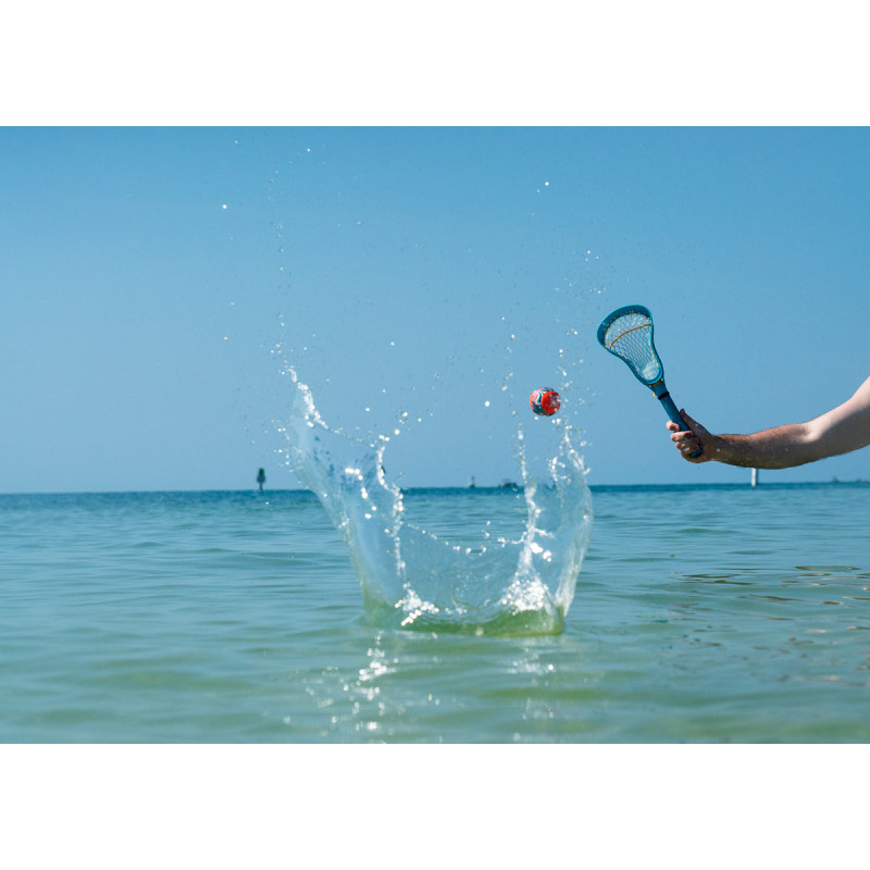 Waboba Mini Lacrosse rinkinys – vandens lakroso lazdos ir kamuolys, mėlynas
