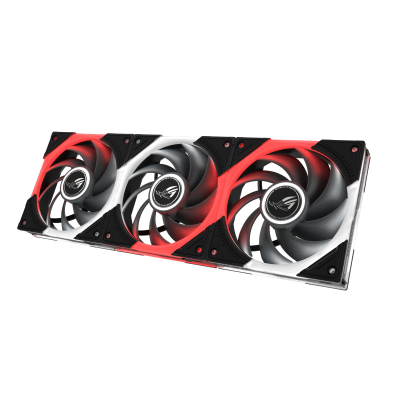 ASUS ROG Eurux GR120 ARGB 120 mm korpuso ventiliatorius 3 vnt. rinkinys, juodas