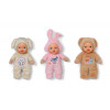 ZAPF CREATION Baby born for babies Cutie 3 Assorted 18cm minkštas lėlė