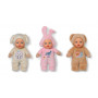 ZAPF CREATION Baby born for babies Cutie 3 Assorted 18cm minkštas lėlė