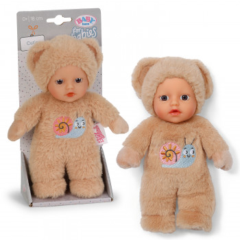 ZAPF CREATION Baby born for babies Cutie 3 Assorted 18cm minkštas lėlė
