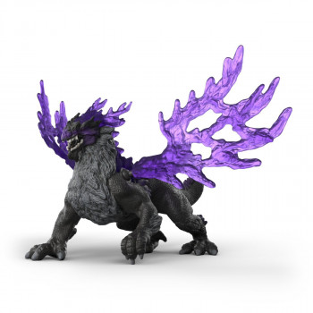 Schleich Eldrador Creatures Šešėlių drakonas - žaislinė figūrėlė, judantys sparnai, rankomis dažyta, 7-12 metų