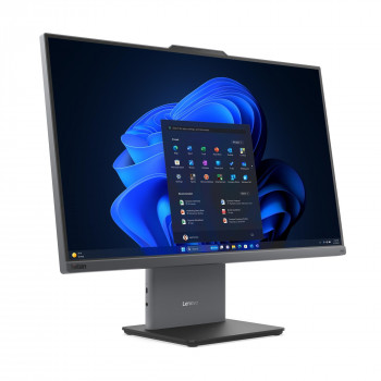 Lenovo ThinkCentre neo 50a 24 Gen 6 All-in-One kompiuteris, 23,8 inch FHD IPS, Intel Core Ultra 5 226V, 16GB DDR5, 512GB SSD, Windows 11 Pro, Raven Black