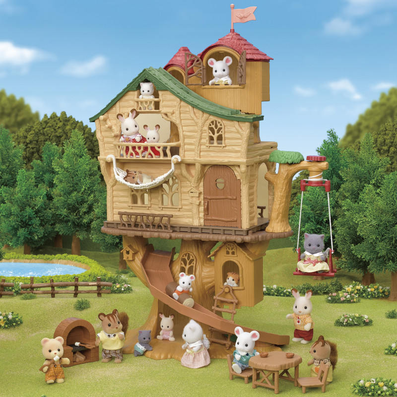 EPOCH Sylvanian Families Lakeside Lodge žaidimų rinkinys