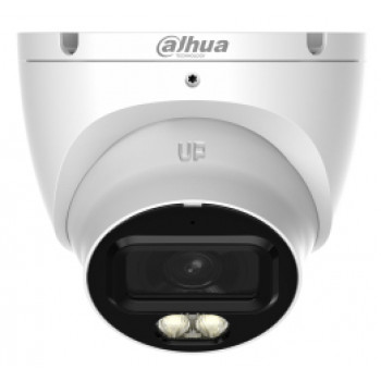 DAHUA HAC-HDW1500TLM-IL-A-0280B-S3-DIP 5MP 4-in-1 HDCVI kupolinė vaizdo kamera su išmaniuoju dvigubu apšvietimu ir integruotu mikrofonu