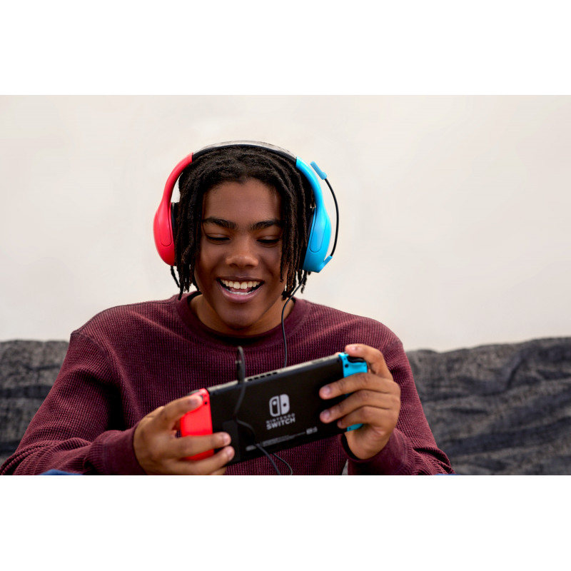 Turtle Beach Airlite Fit laidinis žaidimų ausinių rinkinys - Neon Blue & Red TBS-8002-25