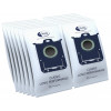 AEG GR201SM s-bag Classic Long Performance dulkių siurblio maišeliai, 8 vnt., mėlyni/balti, VX4 serijai 900 168 824