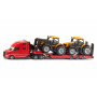 SIKU 1785 SUPER vilkikas Volvo su JCB traktoriais