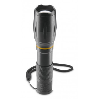 Hama W200 2-in-1 LED žibintuvėlis, 200 lm, Zoom Focus, 3 režimai, juodas