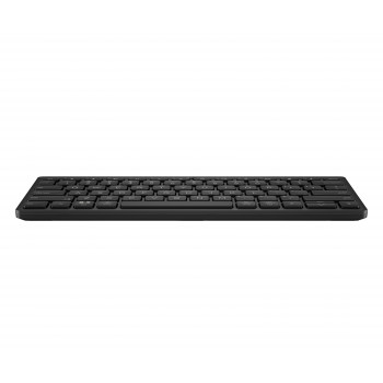 HP 350 Compact Multi-Device Bluetooth klaviatūra - belaidė - Bluetooth - mechaniniai jungikliai - juoda 692S8AA#ABE