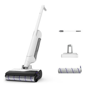 Rowenta GZ7540 X-Clean 10 belaidis šlapio ir sauso valymo siurblys, 60 min veikimo laikas, savaiminis valymas ir džiovinimas, LED ekranas, 3 režimai, 0,9 l švaraus vandens bakas