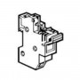 LEGRAND 21501 SP51 saugiklių atjungiklis, 1-polio, 32 A, 400 V AC, 10x38 mm cilindriniams saugikliams, DIN bėgiui