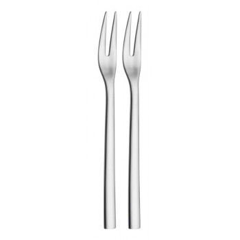 WMF Nuova 2 dalių serviravimo šakučių rinkinys, Cromargan nerūdijantis plienas 18/10, poliruotas, 18,5 cm, tinka plauti indaplovėje 1291496042