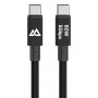 Black Rock USB-C į USB-C kabelis 60W 5Gbps 1,2m juodas 00201764