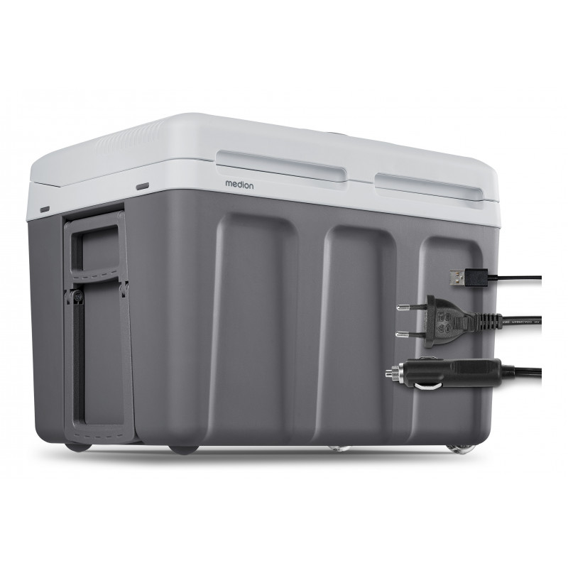 MEDION MD13102 TC45 termoelektrinė šaldymo dėžė 40L pilka - šaldo ir šildo, 12V/220-240V/5V USB 50078386