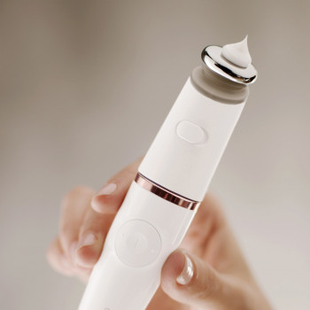 Braun FaceSpa Pro 921 3-in-1 veido epiliatorius, valymo šepetėlis ir tonizuojantis prietaisas, bronzinis-baltas