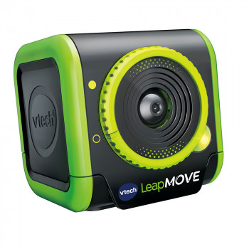 VTech LeapMOVE vaikų fitneso sekiklis su žaidimais ir iššūkiais, spalvotas LCD, atsparus vandens purslams, įkraunamas, mėlynas/žalias 80-618704