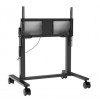 MAXHUB EST09 mobilus ekrano stendas 55 inch-86 inch ekranams, 120 kg apkrova, VESA iki 900x600, juodas