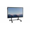 MAXHUB EST09 mobilus ekrano stendas 55 inch-86 inch ekranams, 120 kg apkrova, VESA iki 900x600, juodas
