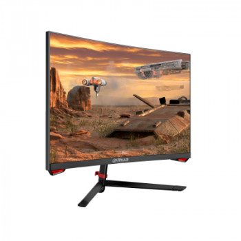 Dahua DHI-LM27-E230C-A5-V2 27 colių Full HD išlenktas VA žaidimų monitorius, 165Hz, 1ms MPRT, FreeSync, DisplayPort, 2x HDMI, VESA 75x75, juodas