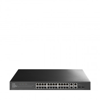 Cudy GS1028ES2 26 prievadų Gigabit Ethernet komutatorius su 2 Combo SFP