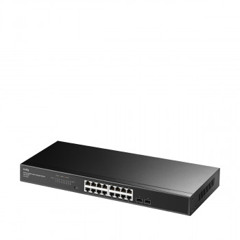 Cudy GS1016ES2 16 prievadų Gigabit Ethernet komutatorius su 2 SFP uplink
