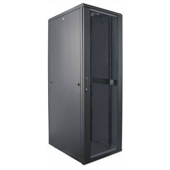 Intellinet 713603 sieninis 22U 19 inch tinklo spintos korpusas, juodas RAL 9005, 600x600x1080 mm
