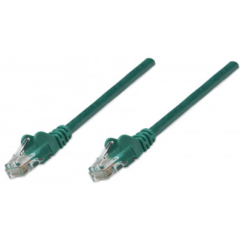 Intellinet Cat6 UTP tinklo kabelis, RJ45, lietas, 7,5 m, žalias 342520