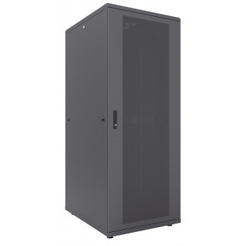 Intellinet 42U 19 inch tinklo spintelė, juoda RAL 9005, 600x1000mm, stiklinės priekinės durelės su užraktu 713733