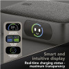 Cellularline Powerview IQ nešiojamas įkroviklis (power bank) 10000 mAh, 45 W, USB-C / USB-A, IQ ekranas 61435