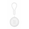 Cellularline TRACY TAG Bluetooth sekiklis, skirtas Apple Find My, baltas 60997