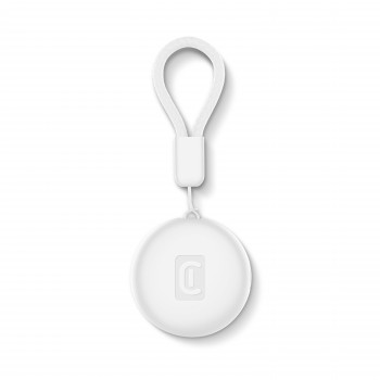Cellularline TRACY TAG Bluetooth sekiklis, skirtas Apple Find My, baltas 60997