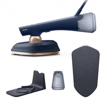 Philips OneTurn 2-in-1 garinis lygintuvas GC215/20 Navy Blue
