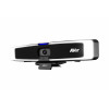 AVer VB130 4K USB vaizdo soundbar su išmaniuoju apšvietimu, 4x skaitmeniniu priartinimu, 120° matymo kampu, AI automatiniu sekimu, beamforming mikrofonu, 10W garsiakalbiu, PoE+