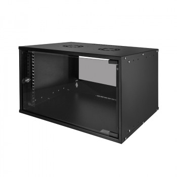 LogiLink 19 inch sieninis spintinis tinklo spintelė ECO 6U juoda (W06C55B)