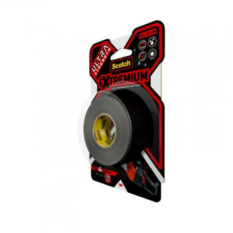 3M Extremium juoda surišimo ir remonto juosta, atspari UV ir vandeniui, 10 m x 24 mm, 6 ritinėliai 7100207215