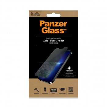 PanzerGlass P2743 grūdinto stiklo ekrano apsauga, skirta Apple iPhone 13, 13 Pro, 14