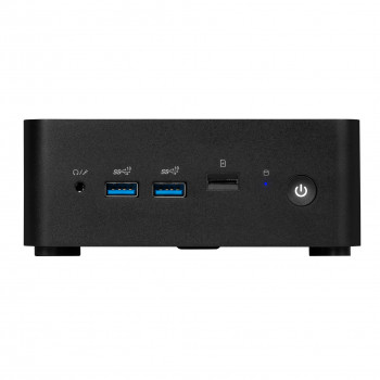 MSI Cubi NUC 1M-021DE mini kompiuteris (barebone) - Intel Core 5 120U, 8GB RAM, 512GB SSD, Windows 11 Pro, juodas 00B0B111-021
