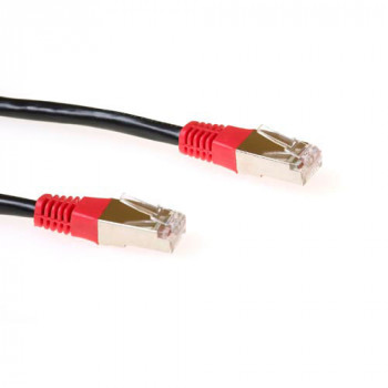 ACT 2m LSZH F/UTP Cat5e krosoverinis tinklo kabelis, juodas IB5102