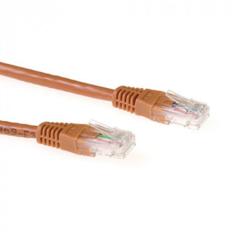 ACT CAT6A UTP 2m rudas tinklo kabelis (IB4402)