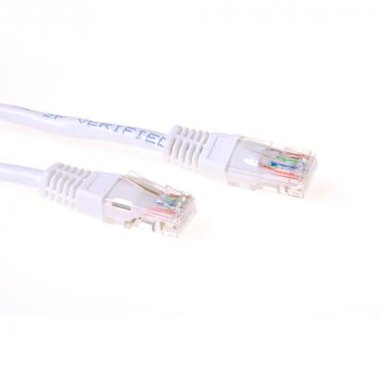 ACT White 15m U/UTP CAT5e tinklo kabelis su RJ45 jungtimis IB5415