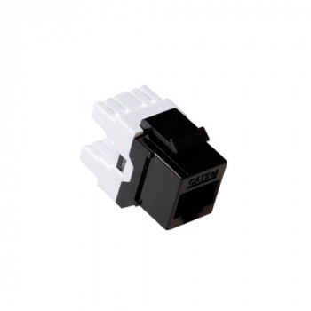 ACT CAT6 Keystone Jack UTP Punch Down juodas (TD6012)