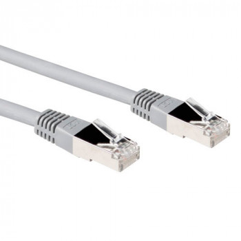 ACT pilkos spalvos 10 m LSZH U/UTP CAT5e tinklo kabelis RJ45 (IB2010)