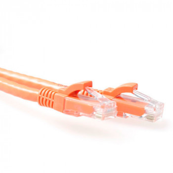 ACT Orange 1,5m U/UTP CAT6A komutacinis kabelis su RJ45 jungtimis IB2151